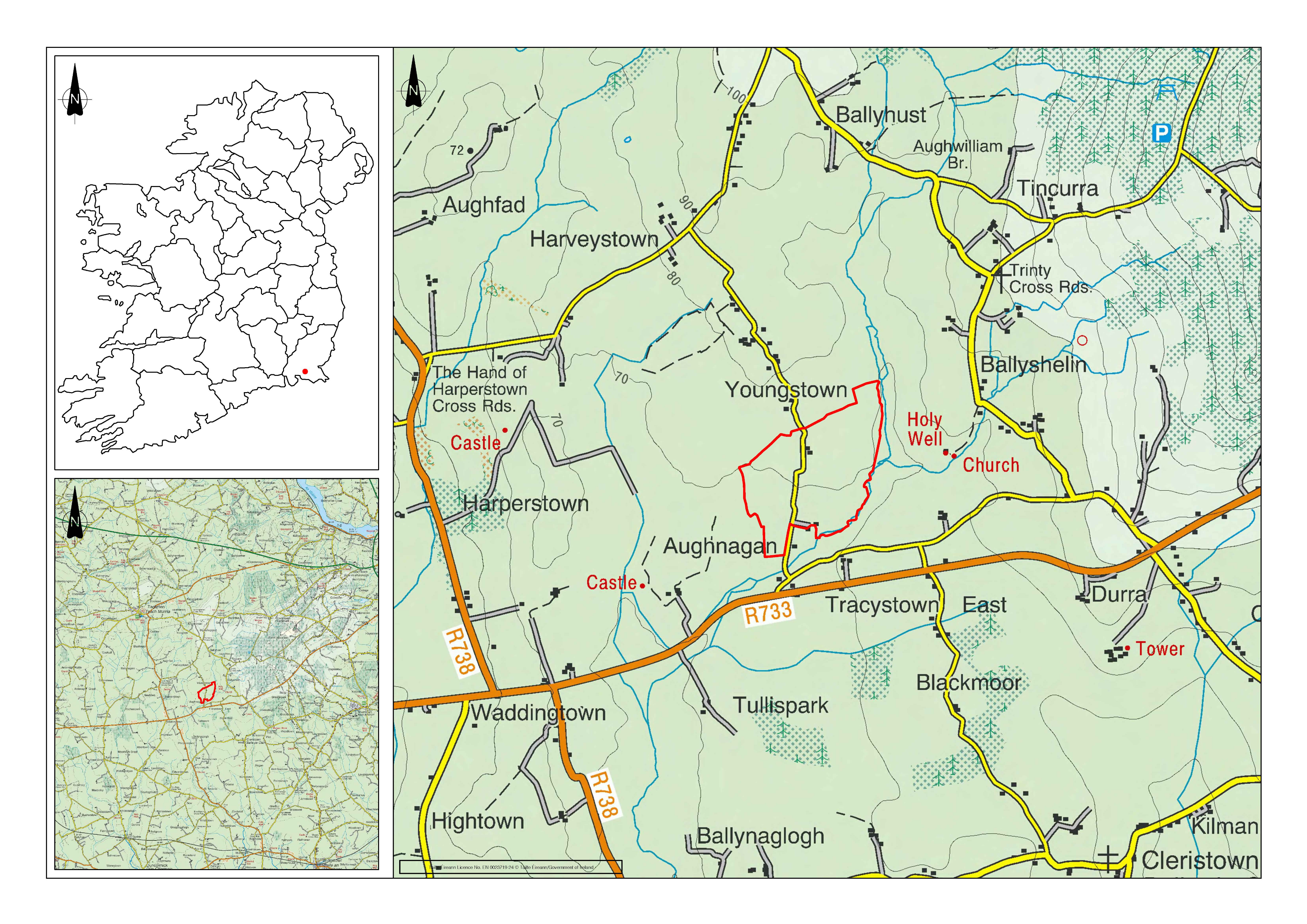Map view of the Youngstown site
